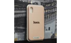 Силиконовый чехол HOCO PURE Series для iPhone X Pink