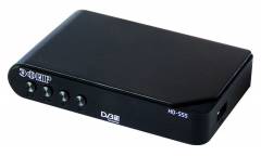 Ресивер DVB-T2 Сигнал Эфир HD-555 черный (плохая упаковка)