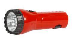 Фонарь SmartBuy аккумуляторый светодиодный 4 Led красный