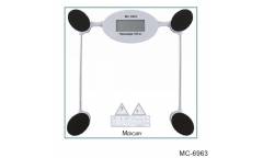 Весы напольные электронные Mercury MC-6963 стекло 180кг