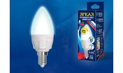 Лампа светодиодная диммир Uniel LED-C37 7W/4000K/E14/FR/DIM 