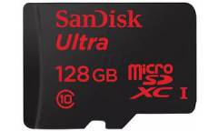 Карта памяти SanDisk MicroSDXC 128GB Class 10 UHS-I Ultra Imaging (80Mb/s) +adapter