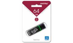 USB флэш-накопитель 64GB SmartBuy Glossy series темно-серый USB3.0