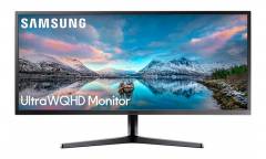 Монитор Samsung 34" S34J550WQI черный VA LED 4ms 21:9 HDMI матовая 3000:1 300cd 178гр/178гр 3440x1440 DisplayPort WQHD 6.9кг