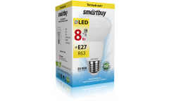 Светодиодная (LED) Лампа Smartbuy-R63-08W/3000/E27