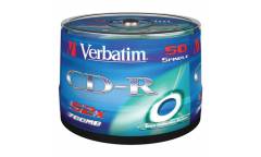 Диск CD-R Verbatim 700MB 52x CB/50