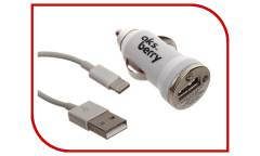 АЗУ Aksberry USB 1A + кабель 8-pin Iphone 5