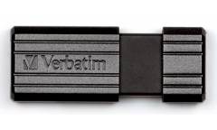 USB флэш-накопитель 4GB Verbatim Pin Stripe черный USB2.0