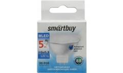 Светодиодная (LED) Лампа Smartbuy-Gu5,3-05W/6000