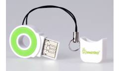 Картридер MicroSD Smartbuy зеленый (SBR-708-G)