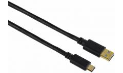 Кабель Hama H-135735 00135735 USB Type-C (m) USB 3.1 A(m) 0.75м черный