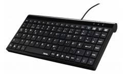 Клавиатура Hama R1050449 черный USB slim для ноутбука