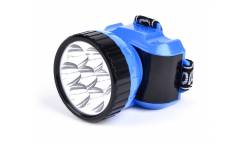 Фонарь SmartBuy налобный аккумуляторный светодиодный 7 Led синий