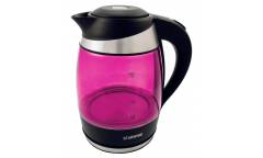 Чайник электрический Starwind SKG2214 1.8л. 2200Вт розовый (корпус: цветное стекло)