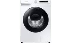 Стиральная машина Samsung WW90T554CAW (1400об; 55см; EcoBubble; AddWash; HygieneSteam; 9кг; белый/черный)