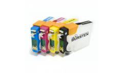 Картридж набор Bursten Nano T1281- T1284 для принтеров Epson Stylus S22/SX120/SX130/ SX230/SX420W/SX430W/