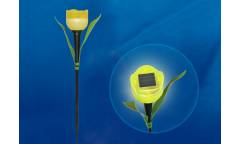 Светильник садовый солн Uniel USL-C-452/PT305 YELLOW TULIP желтый тюльпан