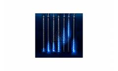 Занавес светодиодный фигурный «Падающие звезды» ULD-E2403-144/DTK BLUE IP44 METEOR 