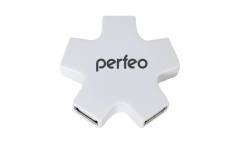 IT/acc Perfeo USB-HUB 4 Port, (PF-HYD-6098H White) белый