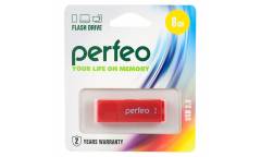 USB флэш-накопитель 8GB Perfeo C04 красный USB2.0