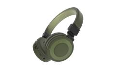 Наушники беспроводные (Bluetooth) Ritmix RH-433BTH полноразмерные c микрофоном Green