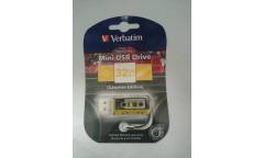 USB флэш-накопитель 32GB Verbatim Mini Cassette Edition желтый USB2.0