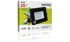 Светодиодный (LED) прожектор _iPad style_ Smartbuy-10W/6500K/IP65