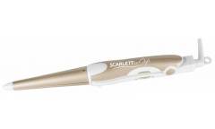 Щипцы Scarlett SC-HS60599 45Вт покрытие:керамическое золотистый/белый