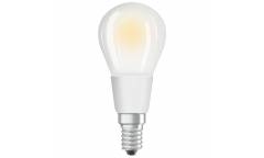 Светодиодная (Диммер !!!) Лампа OSRAM _P40_4.5W/827  E27 FR _DIM _Filament шар P45 матовый
