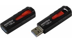 USB флэш-накопитель 128GB SmartBuy IRON Black/Red USB3.0