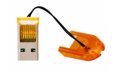Картридер MicroSD Smartbuy оранжевый (SBR-710-O)