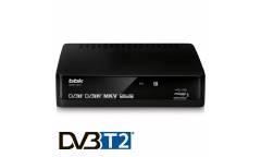 Цифровой TV-тюнер BBK T2 SMP011HDT2 черный