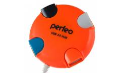 IT/acc Perfeo USB-HUB 4 Port, (PF-HYD-6098H Orange) оранжевый