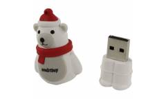 USB флэш-накопитель 16GB SmartBuy Wild series Белый Медведь USB2.0