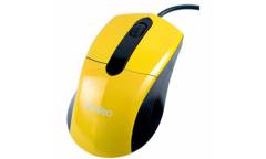Компьютерная мышь Perfeo Color  PF-203-OP-Y USB желтая