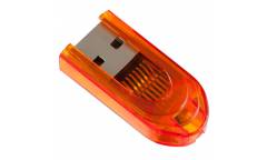IT/acc Perfeo Card Reader Micro SD, (PF-VI-R015 Orange) оранжевый