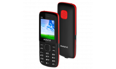 Мобильный телефон Maxvi C22 black-red