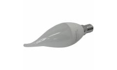 Светодиодная (LED) Свеча на ветру матовая Лампа Smartbuy-C37-12W/3000/E14