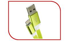 Кабель USB Krutoff Lightning U2-120i Strong (1,2m) зеленый