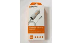 АЗУ Griffin Micro Single USB 2.1A, витой, белый