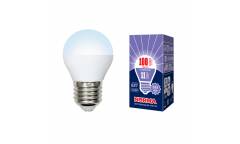 Лампа светодиодная Uniel Norma LED-G45-11W/DW/E27/FR/NR 6000K шар