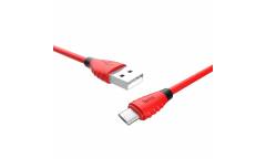 Кабель USB Hoco X27m Excellent MicroUSB (красный)
