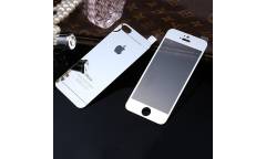 Защитные 2-х сторонние стекла Glass на iPhone 6 Silver