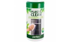 Perfeo чистящие салфетки "Plastic Clean", для пластиковых поверхностей, в тубе, 100шт.