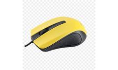 Компьютерная мышь Perfeo "RAINBOW", 3 кн, USB, чёрно-жёлтая