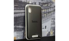 Силиконовый чехол HOCO PURE Series для iPhone X Black