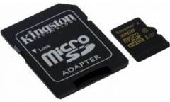 MicroSDHC флэш-накопитель 32GB Class 10 Kingston UHS-I U3 (90MB/s) + adapter
