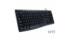 Клавиатура Logitech Keyboard K200 For Business USB черная