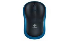 Компьютерная мышь Logitech Wireless Mouse M185 синяя