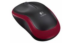 Компьютерная мышь Logitech Wireless Mouse M185 красная